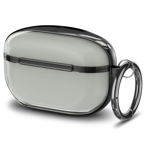 Spigen Sony WF-1000XM5 ケース 透明 クリア ワイヤレス充電 対応 リング カラビナ付き スリム 軽量 耐衝撃 すり傷防止 ウルトラ・ハイブリッド ACS07102 (ジェット・ブラック)の通販は 5,369円