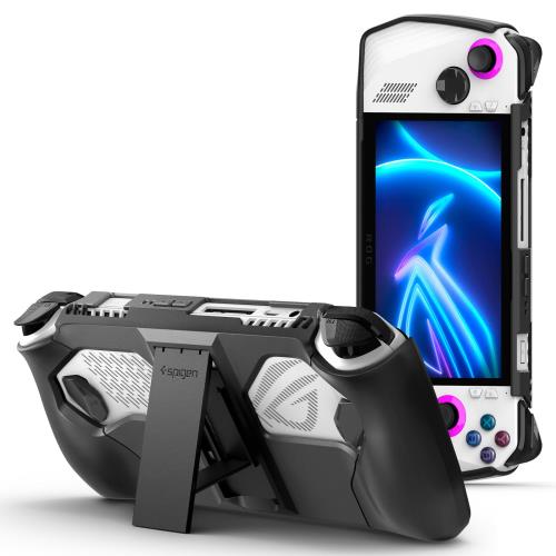 Spigen ASUS ROG Ally ケース (2023) スタンド付き 画面保護 耐衝撃 衝撃吸収 シン・フィットプロ ACS06922 (ブラック)の通販は 9,744円