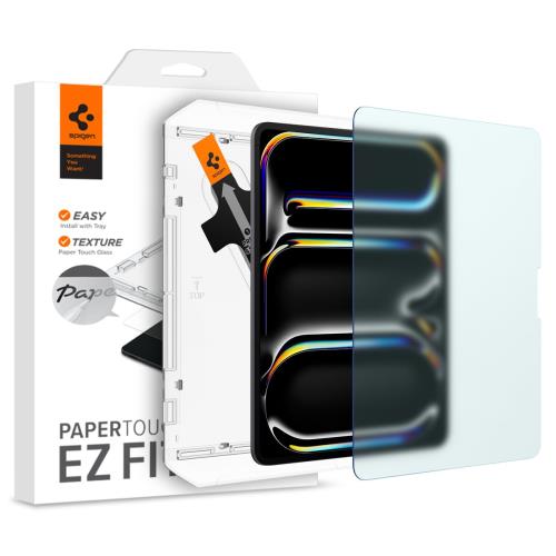 Spigen PaperTouch Pro フィルム iPad Pro 13 2024 用 紙のような描き心地 貼り付けキット付き iPad Pro 13 2024 対応 アンチグレア 反射防止 さらさら 液晶保護フィルム 1枚入の通販は 5,335円