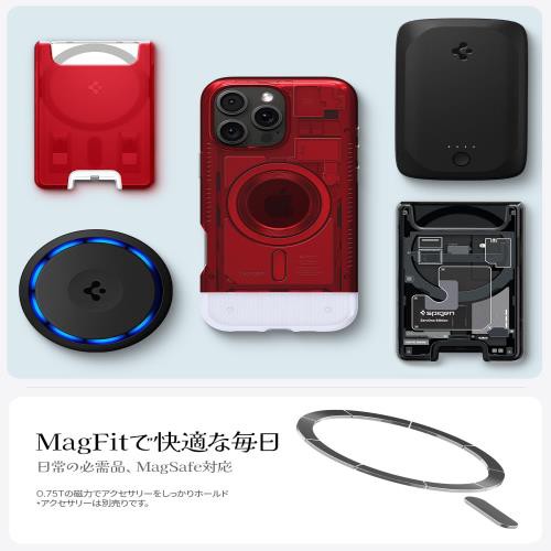 Spigen iPhone 16 Pro Max ケース MagSafe対応 マグネット搭載 米軍MIL規格 クラシック・C1・マグフィット ACS08020 (ルビー)の通販は Spigen iPhone 16 Pro Max ケース MagSafe対応 マグネット搭載 米軍MIL規格 クラシック・C1・マグフィット ACS08020 (ルビー)の通販は