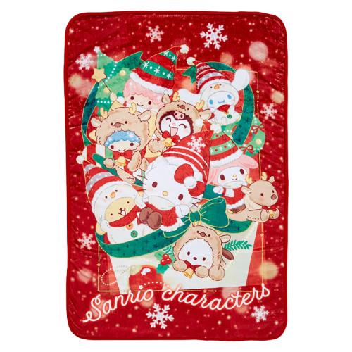 サンリオ(SANRIO) クッションブランケット（クリスマス） サンリオキャラクターズ ひざかけ 113204
