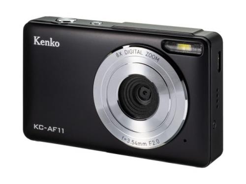 Kenko ケンコー デジタルカメラ ブラック KC-AF11(BK)
