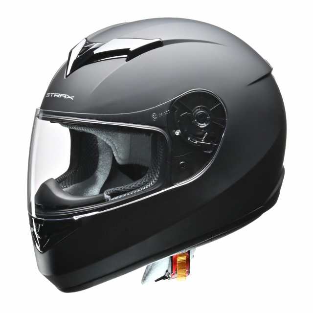 リード工業(LEAD) バイクヘルメット フルフェイス STRAX マットブラック LLサイズ 61-62cm未満 SF-12