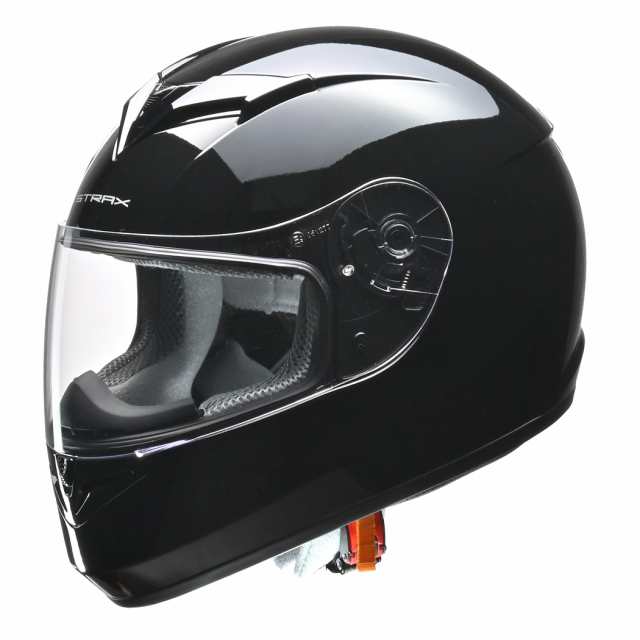 リード工業(LEAD) バイクヘルメット フルフェイス STRAX ブラック LLサイズ 61-62cm未満 SF-12