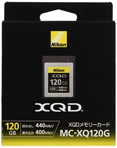 Nikon XQDメモリーカード ブラック 120GB MC-XQ120G