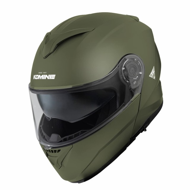 コミネ(KOMINE) バイク用 HK-171 FL システムヘルメット Olive XL その他カー用品・バイク用品