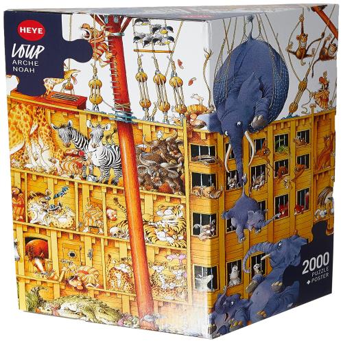 HEYE Puzzle ヘイパズル 25475 Jean-Jacques Loup : Arche Noah (2000 pieces)