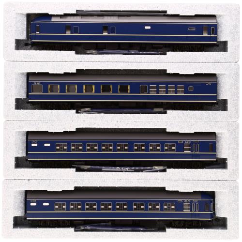KATO HOゲージ 20系 特急形寝台客車 基本 4両セット 3-504 鉄道模型 客車