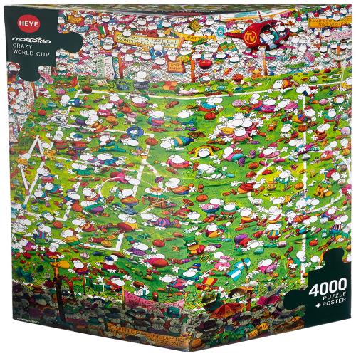 HEYE Puzzle ヘイパズル 29072 Mordillo : Crazy World Cup (4000 pieces)