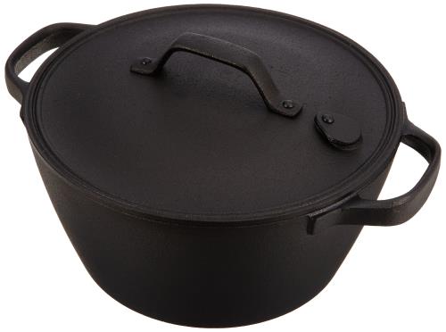 及源(Oigen) 南部鉄器 クックトップ 丸 深型 IH対応 中 CT-4_1