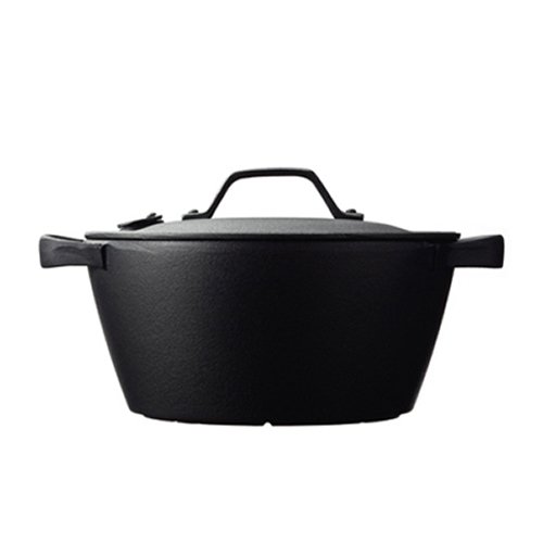 及源(Oigen) 南部鉄器 クックトップ 丸 深型 IH対応 中 CT-4_2