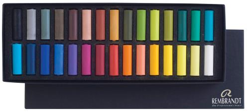 ターレンス レンブラント ソフトパステル ハーフスティック 30色セット