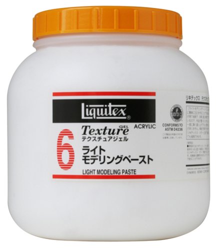 リキテックス(Liquitex) アクリル絵具テクスチュアジェル ライト モデリング ペースト No.6 2000ml