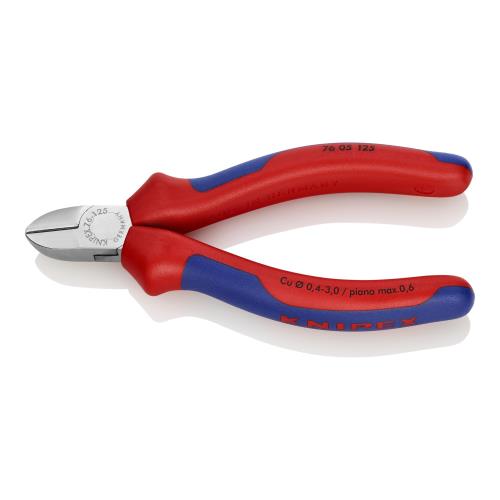 クニペックス KNIPEX 7605-125 エレクトロニクスニッパー