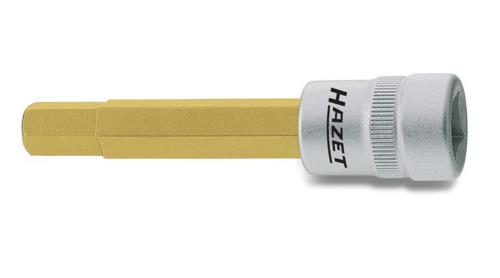 HAZET(ハゼット) ヘキサゴンソケット 二面幅10×差込角9.5×全長85mm 1個日本正規輸入品8801H10