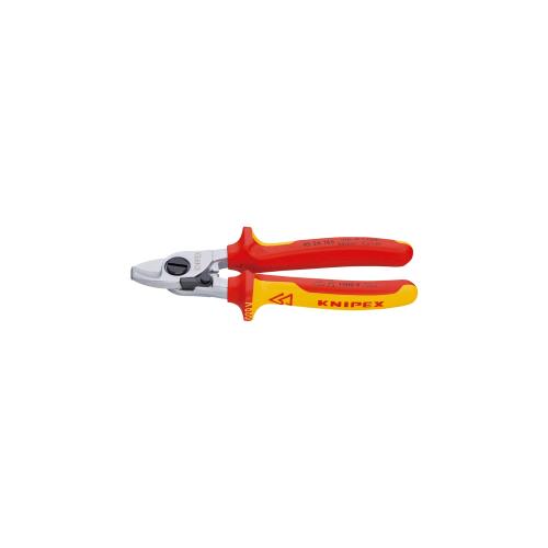 クニペックス KNIPEX 絶縁ケーブルカッター(バネ付)1000V(SB)9526-165
