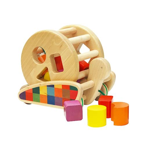 ボーネルンド ( BorneLund ) バヨ( BAJO ) カラフルプルトーイ 1歳半頃 BAJ37840