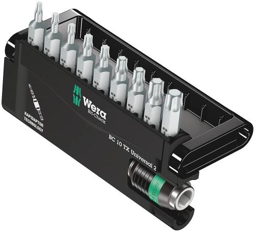 WERA ヴェラ 10本組 トルクスドライバービットセット TORSIONビット 057115