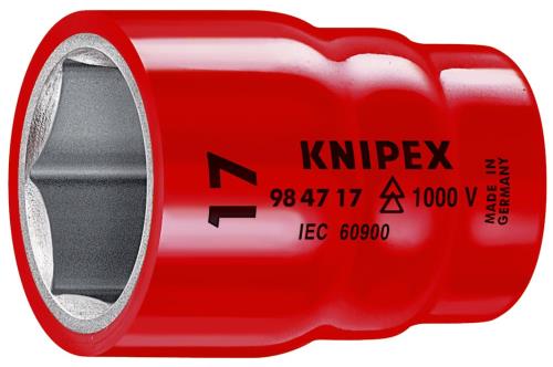 クニペックス KNIPEX 9847-24 (1/2SQ)絶縁ソケット 1000V