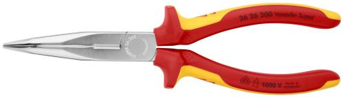 クニペックス KNIPEX KNIPEX(クニペックス) 絶縁1000V先曲ロングラジオペンチ 200mm 2626200
