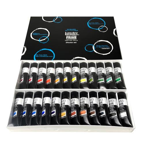 リキテックス(Liquitex) アクリル絵具プライム 24色セット 30ml