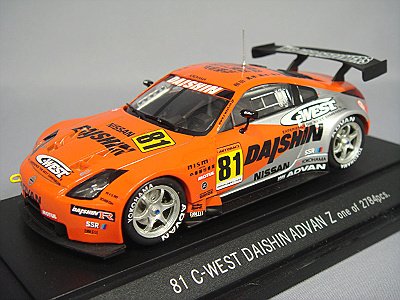 エブロ 1/43 シーウエスト ダイシン アドバンZ JGTC2004 #81 43601 完成品