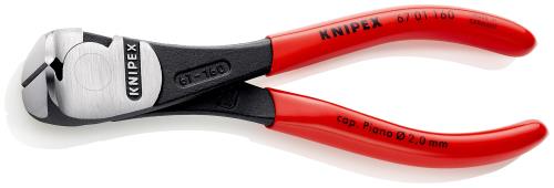 クニペックス KNIPEX 6701-160 ハイレバーエンドニッパー (SB)