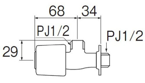 SANEI(サンエイ) 浴室用 ハンドシャワー シャワー専用 ハンドル式 ホース長さ1.6m S30V-13_1