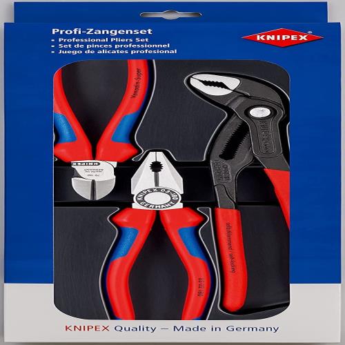 クニペックス KNIPEX 002009V01 プライヤーセット レッド