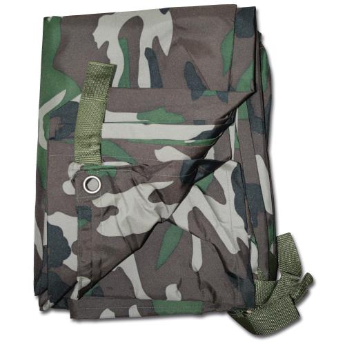 MIL-TEC ターポリン 防水 グランドシート タープ 300 x 220 cm - WODLAND Camo迷彩