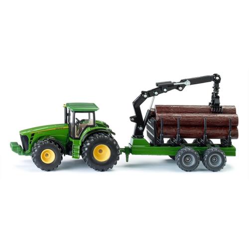 ジク (SIKU) トラクター with forestry trailler 1/50 SK1954