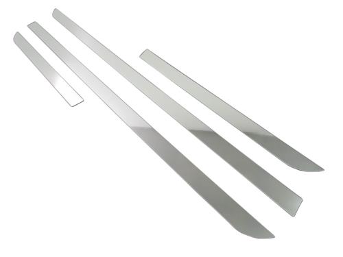 BRIGHTZ キューブ Z12 超鏡面ステンレスメッキサイドドアモール 4PC  SID-MOL-030  3857