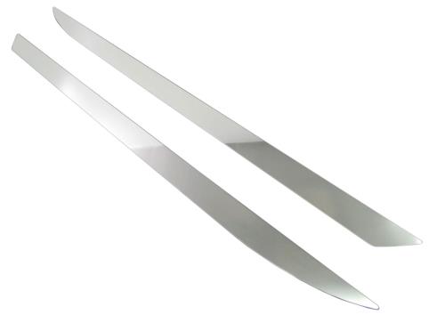 BRIGHTZ フェアレディZ Z33 超鏡面ステンレスメッキサイドドアモール 2PC  SID-MOL-051  3865