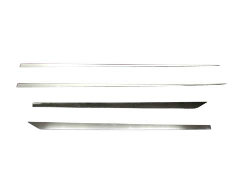 BRIGHTZ パレット パレットSW MK21 超鏡面ステンレスメッキサイドドアモール 4PC  SID-MOL-074  3874