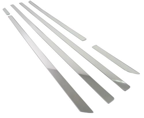 BRIGHTZ マーク2ブリット 110系 超鏡面ステンレスメッキサイドドアモール 6PC  SID-MOL-063  3846