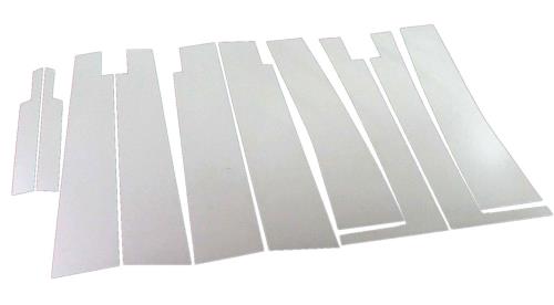 BRIGHTZ プレサージュ U31 超鏡面ステンレスメッキピラーパネル バイザー有用 10PC  PIL-SIL-324  PU31 TU31 PNU31 TNU31 PU TU PNU TNU NU 31 4741_1