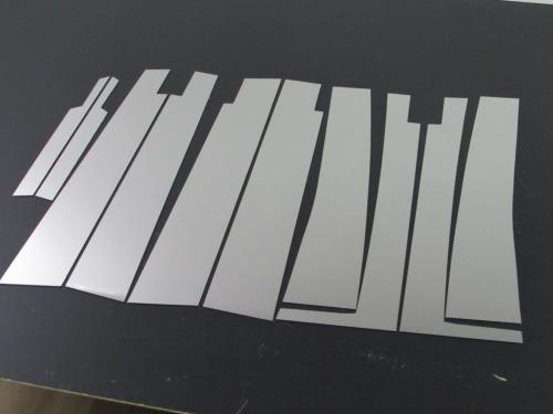 BRIGHTZ プレサージュ U31 超鏡面ステンレスメッキピラーパネル バイザー有用 10PC  PIL-SIL-324  PU31 TU31 PNU31 TNU31 PU TU PNU TNU NU 31 4741_4