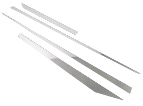 BRIGHTZ ムーヴ MOVE L150S L152S L160S 超鏡面ステンレスメッキサイドドアモール 4マイコン  SID-MOL-066  10182