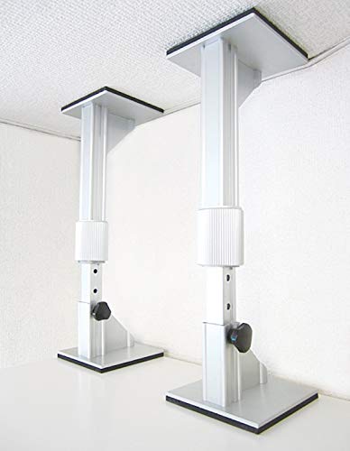 マグマ耐震 Mサイズ(2本入り)高強度アルミニウム材使用家具転倒防止器具
