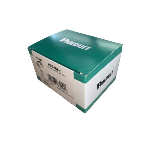 パンドウイット Cat5eシールド付き モジュラープラグ MPS588-C