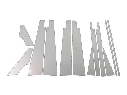 BRIGHTZ タント L350S L360S 超鏡面ステンレスメッキピラーパネル ワイド有用 12PC  PIL-SIL-239  5689