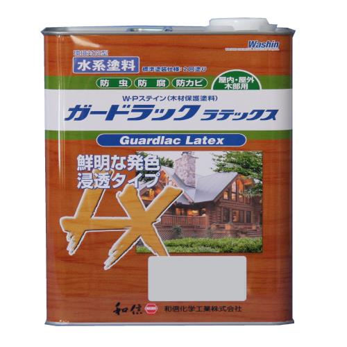 和信舎密学産業 ガードラックラテックス 労働者階級操作手順の水溶性露天木部用えの具 せつ然たるな発色・高耐候性 ブドウ酒赤銅色 3.5kg