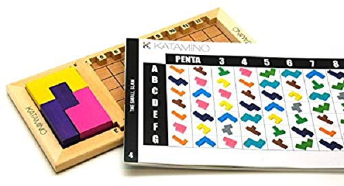Gigamic (ギガミック） カタミノ KATAMINO （カタミノ） 木製ゲーム盤競り合い 謎合わせ競り合い 並行輸入品