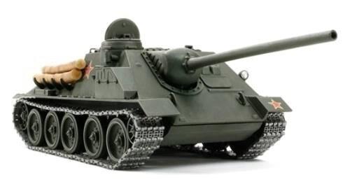 タミヤ スケール限定シリーズ 1/25 ソビエト 襲撃砲戦車 SU-100 ジューコフ 25104