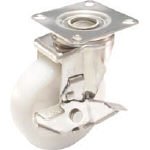 ユーエイキャスター：SUS-Jシリーズ SUS-J-S型 自在キャスター ストッパー付 ナイロン(B入)車 車輪径φ150 メーカー型式：SUS-NJ-150S 9,537円