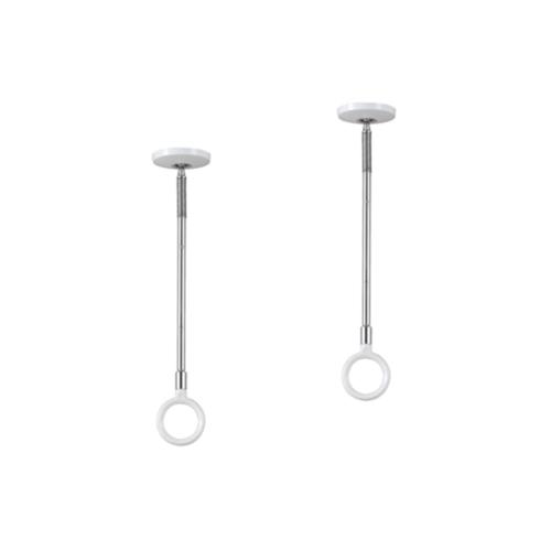 川口技研(Kawaguchigiken) 室内用物干し ホスクリーン SPCS-W ホワイト 2本組