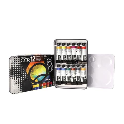 Golden QOR水彩 0010 5ml イントロダクトリー 12色セット 13300010