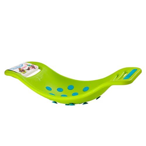 ファットブレイン(Fat Brain Toys) 子供おもちゃ ティーターポッパー グリーン バランスボード 屋内遊具 正規品 FA095-2