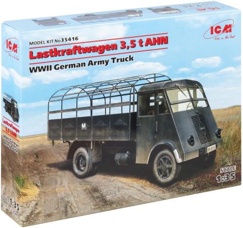 アイシーエム ICM 1/35 ドイツ軍 ルノー AHN 3.5t ドイツアーミートラック プラモデル 35416