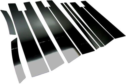 BRIGHTZ ヴォクシー 80 85 超鏡面ステンレスブラックメッキピラーパネル バイザー有用 10PC PIL-BLA-262 ZWR80G ZRR80G ZRR80W ZRR85G ZRR85W ZWR ZRR R80 R85 ボクシー ヴォクシ ヴォクシィ ヴォクシィー 13968